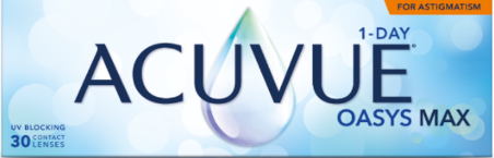 1-Day ACUVUE OASYS MAX for ASTIGMATISM (30 линз)
