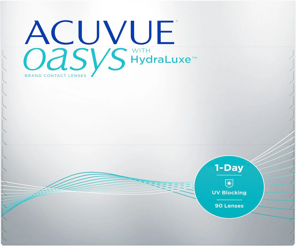 1-Day ACUVUE OASYS WITH HYDRALUXE (90 линз)