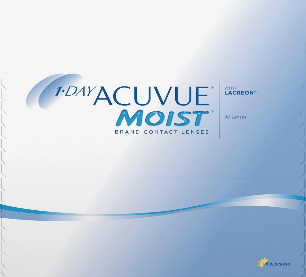 1-Day ACUVUE MOIST (90 линз)