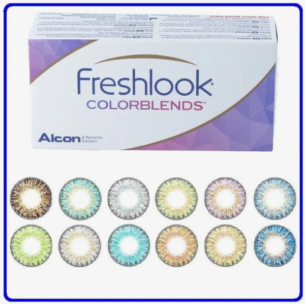FreshLook ColorBlends (2 линзы) 0.00