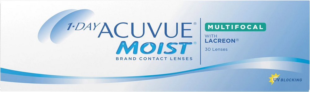 1-Day ACUVUE MOIST MULTIFOCAL WITH LACREON (30 линз)