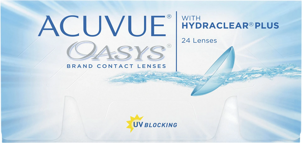 ACUVUE OASYS with HYDRACLEAR PLUS (24 линзы)