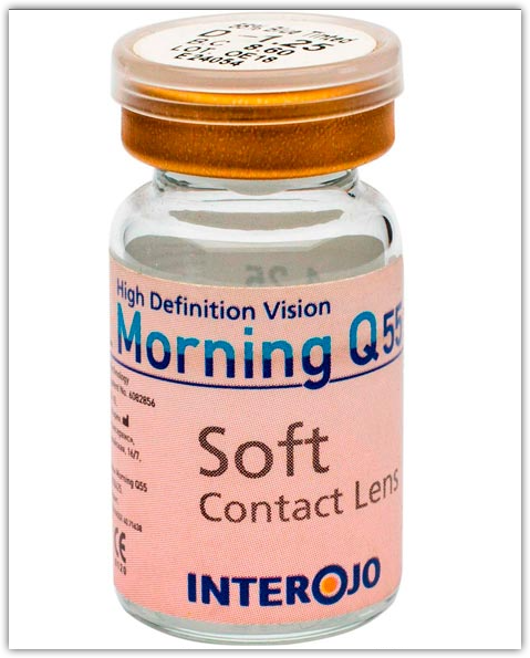 Morning Q55 (vial) (1 линза)