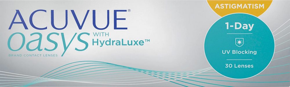 1-Day ACUVUE OASYS HYDRALUXE FOR ASTIGMATISM (30 линз)